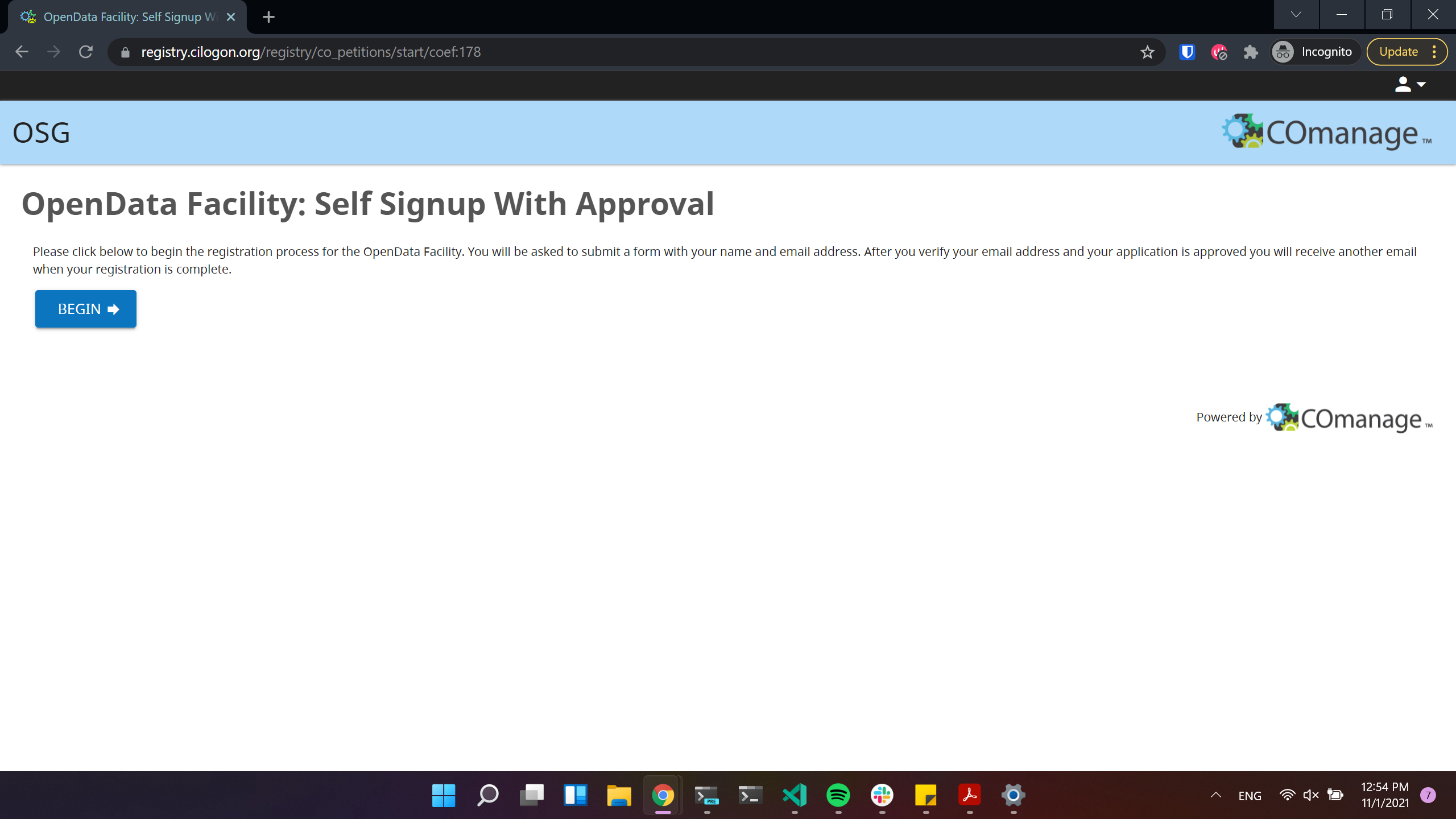 Check a self-signup option with approval.