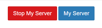 A demonstration of the "Stop My Server" button.